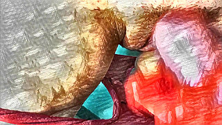 XXX Cartoon. My Housekeeper Helps Me with My Handjob. Cumming on Her Big Clit and Her Red Panties.