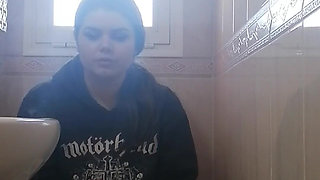 Watcher on Toilet