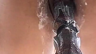 Stepsister Rides the Bedpost While the Other Hides and Squirts Until She Collapses