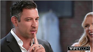 Bride Danielle Renae Gets Stretched Out In 5-bbc Gangbang While Hubby Watches