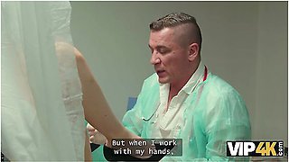 Doctor Steve Cured My Little Pussy Very Quickly - Nela Decker And Steve Q