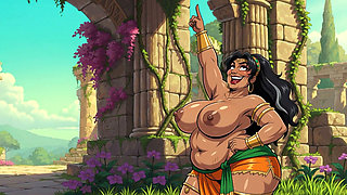 Exotic Topless Women Animations