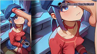 Car Toon - Mita In A Miside Cap Wants To Play With You To See Who Cum First