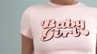 Bratty Ryder Rey Seduces Her Dad's Friend Ike by Flashing Him in the Kitchen