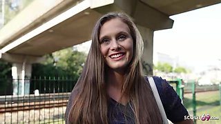 GERMAN SCOUT - Mature Riddy Casting Sex