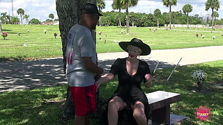 Grieving Mrs. Dd White Missed Her Husband but She Really Missed Thick BBC