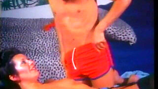 Lusty Brunette with Curvy Body Gives Sloppy Wet Head on Her Back