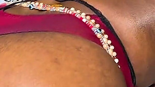 Ebony Squirts on Dick