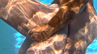 Underwater Anal Ass Lick Face Fuck Cum Eat