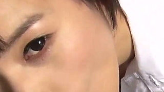 Cute Japanese Schoolgirl Eagerly Sucks Cock Then Gets Pounded Hard