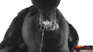 Lips-goes Black an White with a Ass Sloppy Mouth!!!