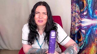 Nurse Ffw Ridicules Your Needle Dick