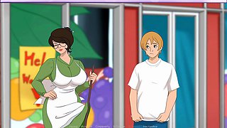Cartoon fantasy, the secret of house, slut girlfriend