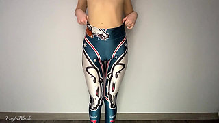 Try on Haul Tight Youga Pants, Show Holes