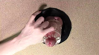 Amateur Sucks Dick And Fucked Through A Glory Hole