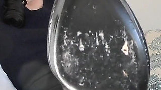 Licking High Heel Soles After Christmas, Lady Victoria Valente