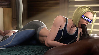 Slut Gives Intense Deepthroat Blowjob, Swallows Cum During Hard Rough Sex with Thirsty Ass Craving Pleasure