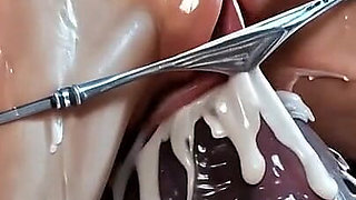 Virgin 18yo Girl Anal Destroyed by Monster - Filled with Cum