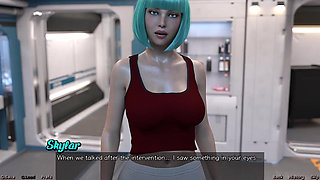 Stranded in Space - Playing and Kissing the Hot Doctor
