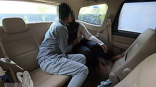 Let's Do Something Fun, Sex with My Hijab Step Sister Tight Pussy in Car - Minokiiko