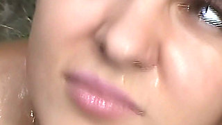 Katt First Porn Shot with Triple Golden Shower