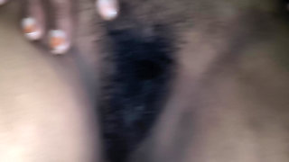 The Boy Looked up at the Girl's Pussy with Her Clothes up