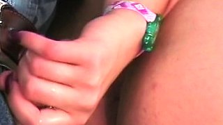 First cam show of young blonde teen