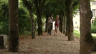 Blonde Beauty Gets Fucked Outdoors