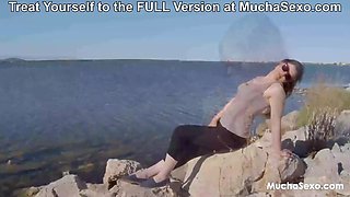 Aurora Frost needs a Beefstick like right NOW! at MuchaSexo