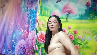 beautifull girl hana sexy in nake