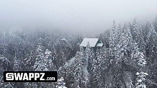 How to get through a snow storm? swap stepsisters with your friend and bang them hard - come in swappz26 on official website for discount