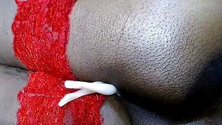 Shrunk Bitch Shoved in Pussy Doll as Sex Toy