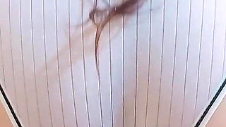 I Rubbed My Ass Against His Cock so Much That I Made Him Shoot a Big Stream of Cum