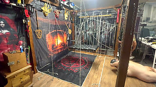Part 4- Lanista Bear Teaches Red Ruby the Art of Professional Domination.