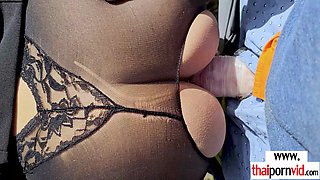 Naughty Thai MILF seduces a lucky farang