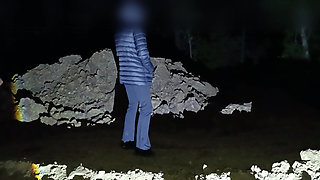In the Dark, He Touches and Slaps My Bum