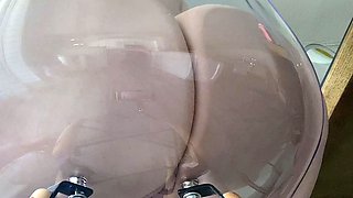 Amateur striptease and Solo masturbation