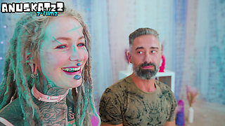 Hippie Beauty's Asshole Destroyed by BIG Cock