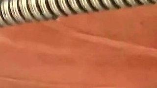 Neighbor wife showering and shaving her holes