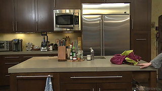 GirlfriendsFilms - Kristen Scott scissors with stepmom's friend
