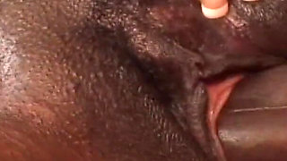 Big dick doggy style fuck satisfies the wet pussy on this gorgeous ebony teen