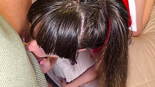 Latex Creampie In Tight Pussy Of Skinny Teen 18+