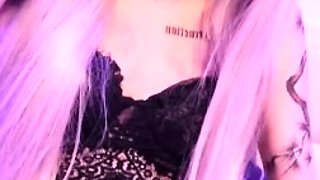 Miss Jezebel Amateur Masturbation In Black Lingerie