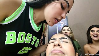 Funny Spitting Punishment