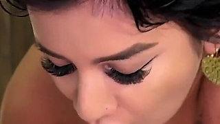 Petite Colombian Stepsister Goes From Jacuzzi to Bed to Suck Cock, Naty Delgado - Povlatingirl