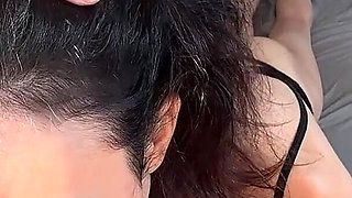 POV MILF Gets Throat Fucked and Tits Covered in Cum