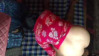 Beautiful Indian Village Aunty Hot Romance Big Boobs Press and Pussy Fucking on the House