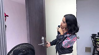 I fulfill my dream fantasy, that a stranger fucks me and my stepfather pours his milk on my face.