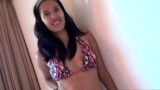Thai teen in bikini hardcore fucking