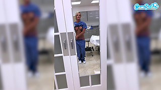 Fit MILF Nurse Gets Fired for Masturbating in the Hospital